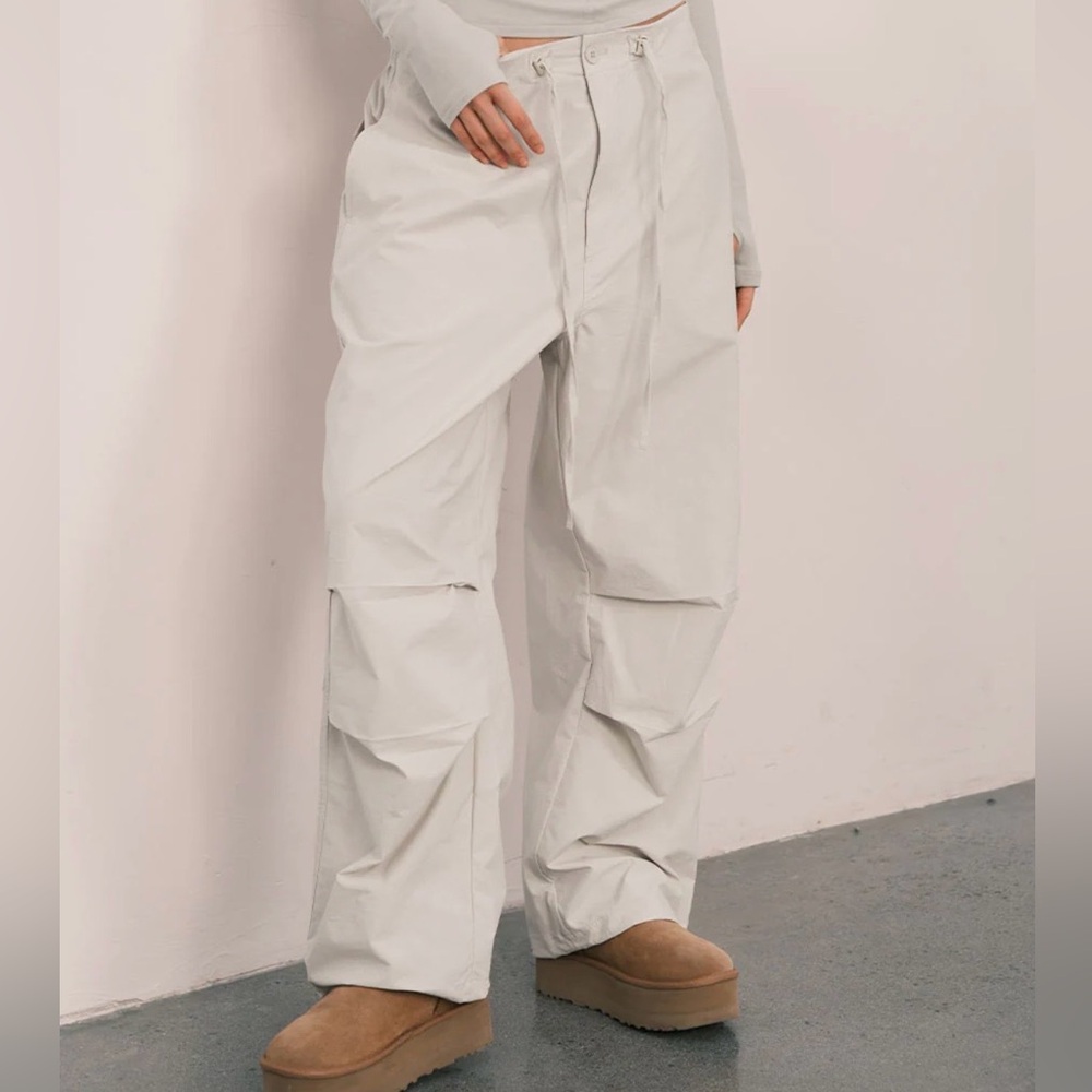 An action a day - Skyler Fleece-Lined Parachute Pants